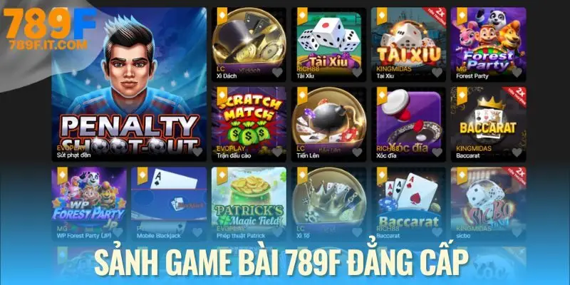 Game bài 789F là lựa chọn số 1 của dân cá cược chuyên nghiệp